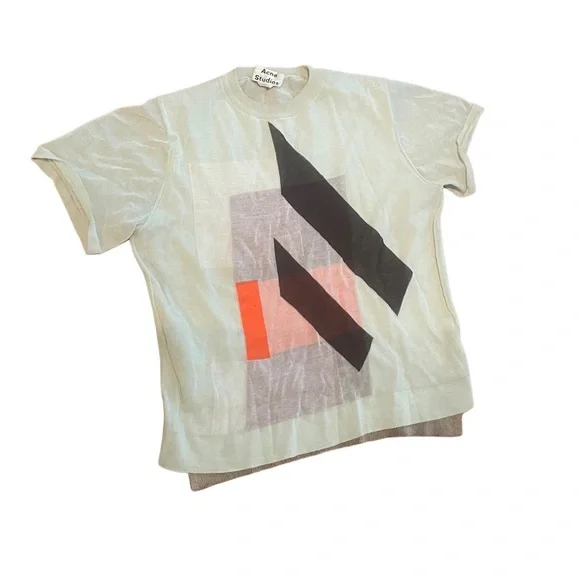 Acne, Size: S, Color: Mint green, black, brown. - Picture 2 of 3